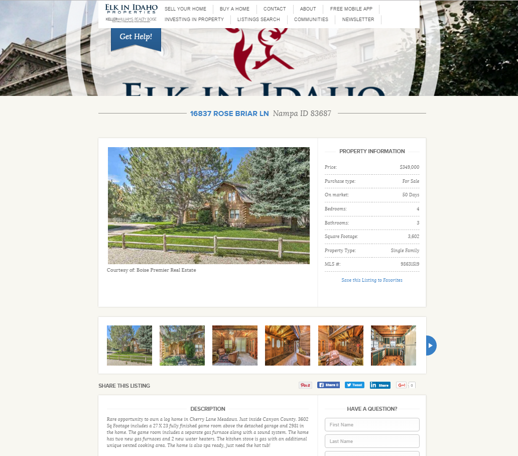 Selling Your Idaho Home Site Image 1